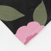 Veerbloem Vloertuingroen Fleece Deken (Hoek)