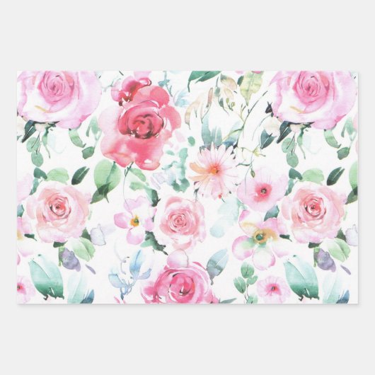 Veerbloem Vloertuingroen Inpakpapier Vel (Voorkant 2)