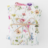 Veerbloem Vloertuingroen Inpakpapier Vel (In situ)