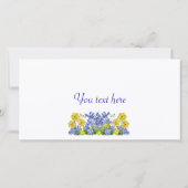 Veerbloemen en vlinderbloemigen voor aangepaste te (Achterkant)