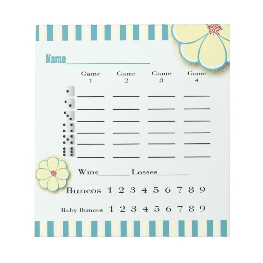 Veerbloemige bunkerplaat notitieblok (Voorkant)