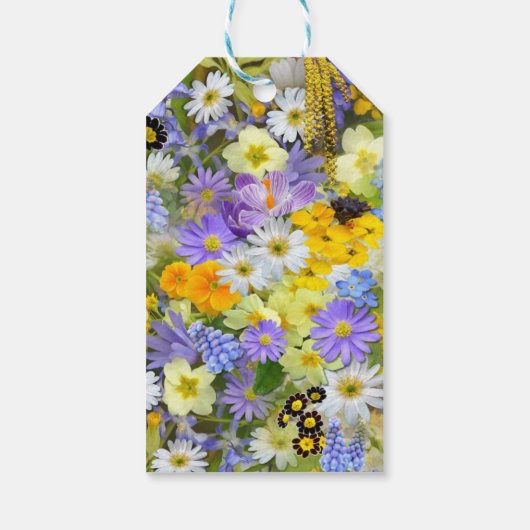 Veerbloemknol Cadeaulabel (Achterkant)