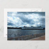 Veerboot aan Seattle - Kleur Briefkaart (Voorkant / Achterkant)