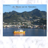 Veerboot Admiraal II op weg naar St. Vincent Briefkaart