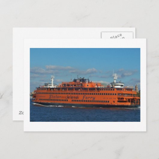 veerboot briefkaart (Voorkant / Achterkant)