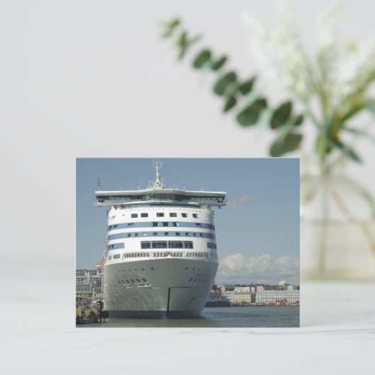 veerboot briefkaart (Staand voorkant)