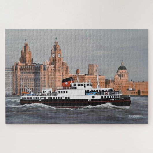 veerboot, dwars door de Mersey.JPG Legpuzzel (Horizontaal)