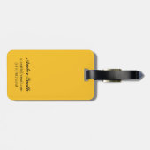 Veerboot en Bergen - Victoria, BC Canada Bagagelabel (Achterkant horizontaal)