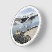 veerboot en haven op het eiland Islay, Schotland Ronde Klok (Hoek)