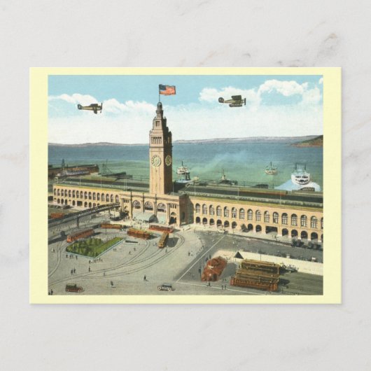 Veerboot gebouw, San Francisco Briefkaart (Voorkant)