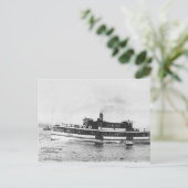Veerboot Lady Chelmsford jaren 1900 Briefkaart (Staand voorkant)