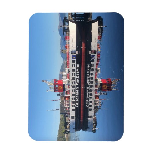 Veerboot Loch Riddon, afgemeerd bij Rothesay, Scho Magneet (Verticaal)