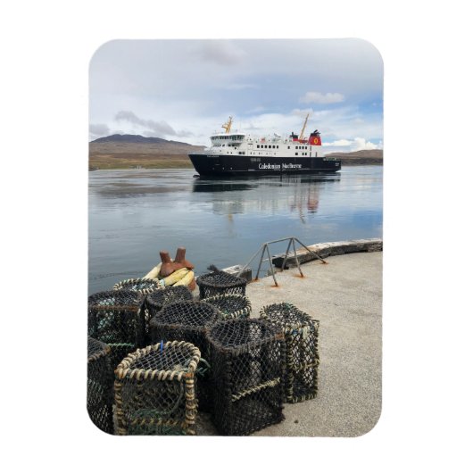 veerboot naar de islaie in Schotland Magneet (Verticaal)