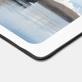 Veerboot nadert Port Askaig, Islay Scotland op een Bureaumat (Hoek)