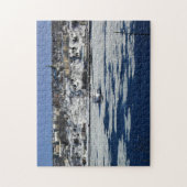 veerboot op de rivier de Saint Lawrence, Quebec Legpuzzel (Verticaal)