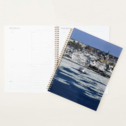 veerboot op de rivier de Saint Lawrence, Quebec Planner (Display)
