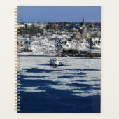 veerboot op de rivier de Saint Lawrence, Quebec Planner (Voorkant)