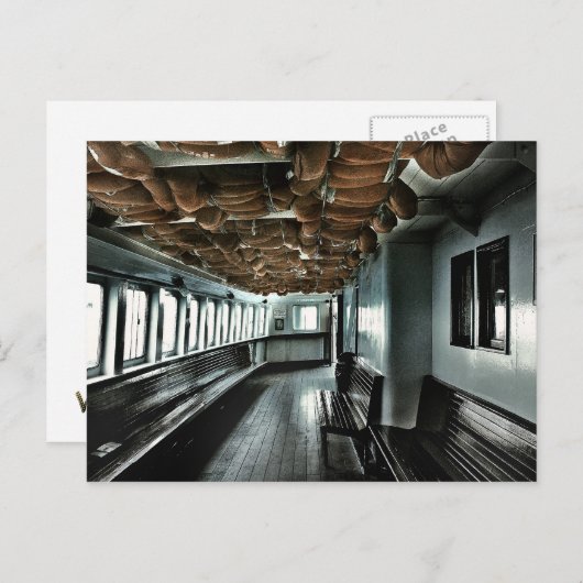 Veerboot op het eiland Toronto Briefkaart (Voorkant / Achterkant)