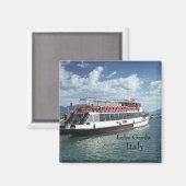 veerboot op het Garda-meer Magneet (Voorkant / Achterkant)