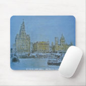 veerboot over de Mersey Mousepad Colin Carr-Nall Muismat (Met muis)
