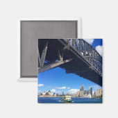 veerboot van de brug over sydney magneet (Voorkant / Achterkant)