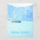  veerbootreizen in Hongkong Briefkaart (Voorkant)