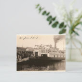  veerboten briefkaart (Staand voorkant)