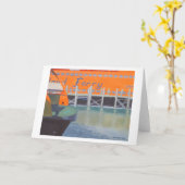 Veerboten in Dok Kaart (Gele Bloem)