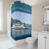 veerboten prachtig meer Como Douchegordijn (In situ)