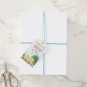 Veerdaagse bouw kinderen dank je wel cadeaulabel (Met Touw)