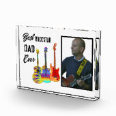 Veerdaagse gitaar Papa Aangepaste foto (Rechts)