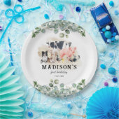 Veerdaagse slachting papieren bordje (Feest)