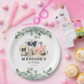 Veerdaagse slachting papieren bordje (Feest)