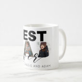 Veerdag Gift Multi Photo Collage Koffiemok (Voorkant rechts)