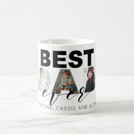 Veerdag Gift Multi Photo Collage Koffiemok