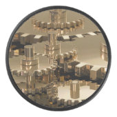 Veerdag in de versnelling hockey puck (Voorkant)