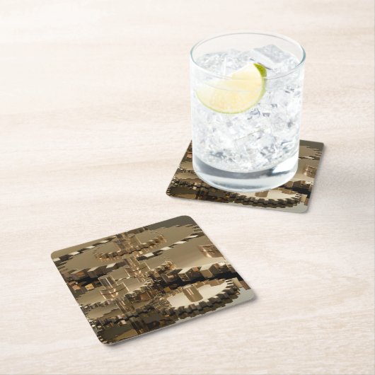 Veerdag in de versnelling kartonnen onderzetters (Insitu)