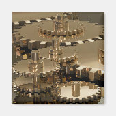 Veerdag in de versnelling magneet (Voorkant)