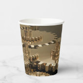 Veerdag in de versnelling papieren bekers (Links)