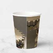 Veerdag in de versnelling papieren bekers (Rechts)