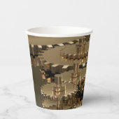 Veerdag in de versnelling papieren bekers (Voorkant)