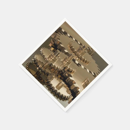 Veerdag in de versnelling servet (Hoek)