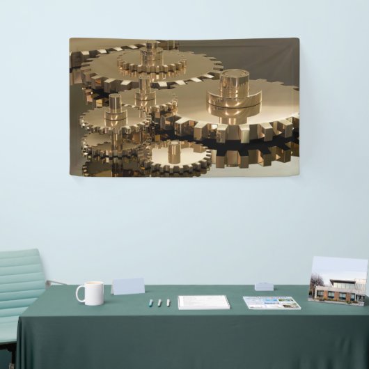 Veerdag in de versnelling spandoek (Beurs)