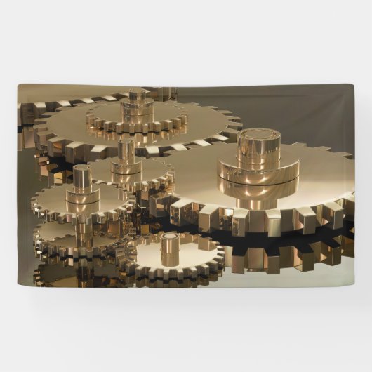 Veerdag in de versnelling spandoek (Horizontaal)