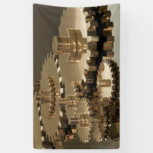 Veerdag in de versnelling spandoek (Verticaal)