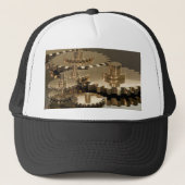 Veerdag in de versnelling trucker pet (Voorkant)