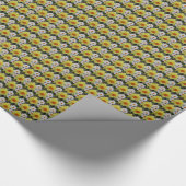 Veerdedils flessenpakpapier cadeaupapier (Hoek)