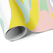 Veerdeegwaren | Abstract ontwerp voor marmering Cadeaupapier (Rol Hoek)