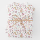 Veerdegipspatrooppapierbladen Inpakpapier Vel (In situ)