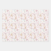 Veerdegipspatrooppapierbladen Inpakpapier Vel (Voorkant)